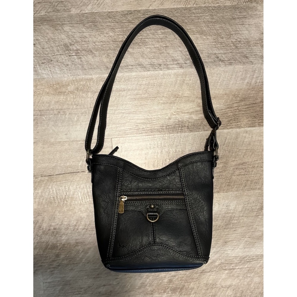 BOC Born Concept Black Shoulder Crossbody Handbag